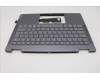 Lenovo 5CB1R61264 C-Cover with keyboard, Slovenian, Luna Grey, Non_FingerPrint, Puresight Logo