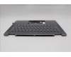 Lenovo 5CB1R61266 C-Cover with keyboard, Switzerland, Luna Grey, Non_FingerPrint, Puresight Logo