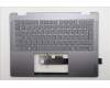 Lenovo 5CB1R61274 C-Cover with keyboard, Bulgarian, Luna Grey, Non-FingerPrint, Puresight Logo, UK