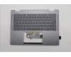 Lenovo 5CB1R61279 C-Cover with keyboard, Ukraine, Luna Grey, Non-FingerPrint, Puresight Logo, US