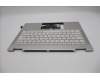 Lenovo 5CB1R61340 C-Cover with keyboard, Belgian, Seashell, Non-FingerPrint, Puresight Logo, UK