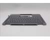 Lenovo 5CB1R61573 C-Cover with keyboard, French, Luna Grey, Non-FingerPrint, Non-Puresight Logo, US