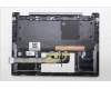 Lenovo 5CB1R61574 C-Cover with keyboard, Ukraine, Luna Grey, Non-FingerPrint, Non-Puresight Logo, US