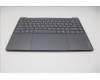 Lenovo 5CB1R61639 C-Cover with keyboard, Arabic, Luna Grey, Puresight Logo, Screw, US