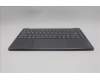 Lenovo 5CB1R61644 C-Cover with keyboard, English, Luna Grey, Puresight Logo, Screw, US