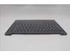 Lenovo 5CB1R61675 C-Cover with keyboard, US English Euro, Luna Grey, Non_Puresight Logo, Screw