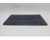Lenovo 5CB1R61721 C-Cover with keyboard, Slovenian, Cosmic Blue, Puresight Logo, Screw, UK