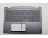 Lenovo 5CB1R68015 C-Cover with keyboard, Switzerland, Luna Grey, Puresight Logo, FingerPrint, UK
