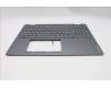 Lenovo 5CB1R68016 C-Cover with keyboard, Switzerland, Luna Grey, Non-Puresight Logo, FingerPrint, UK