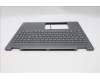 Lenovo 5CB1R68016 C-Cover with keyboard, Switzerland, Luna Grey, Non-Puresight Logo, FingerPrint, UK