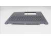 Lenovo 5CB1R68024 C-Cover with keyboard, UK English, Luna Grey, Non-Puresight Logo, FingerPrint, UK