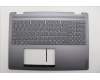 Lenovo 5CB1R68059 C-Cover with keyboard, Greek, Luna Grey, Puresight Logo, Non-FingerPrint, US