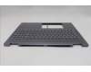 Lenovo 5CB1R68073 C-Cover with keyboard, Spanish, Luna Grey, Puresight Logo, Non-FingerPrint, UK