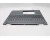Lenovo 5CB1R68084 C-Cover with keyboard, UK English, Luna Grey, Non_Puresight Logo, Non_FingerPrint