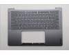 Lenovo 5CB1R68297 C-Cover with keyboard, Greek, Luna Grey, Puresight Logo, US