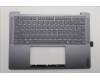 Lenovo 5CB1R68301 C-Cover with keyboard, Russian, Luna Grey, Puresight Logo, US
