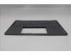 Lenovo 5CB1R68303 C-Cover with keyboard, Hebrew, Luna Grey, Puresight Logo, US