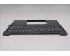 Lenovo 5CB1R68317 C-Cover with keyboard, Belgian, Luna Grey, Puresight Logo, UK
