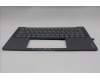 Lenovo 5CB1R68321 C-Cover with keyboard, Bulgarian, Luna Grey, Puresight Logo, UK