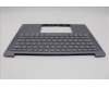 Lenovo 5CB1R68326 C-Cover with keyboard, English, Luna Grey, Non_Puresight Logo