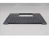 Lenovo 5CB1R68328 C-Cover with keyboard, US English Euro, Luna Grey, Non-Puresight Logo, US