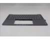 Lenovo 5CB1R68335 C-Cover with keyboard, UK English, Luna Grey, Non-Puresight Logo, UK