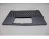 Lenovo 5CB1R68342 C-Cover with keyboard, Nordic, Luna Grey, Non-Puresight Logo, UK