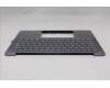 Lenovo 5CB1R68347 C-Cover with keyboard, Belgian, Luna Grey, Non-Puresight Logo, UK