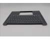 Lenovo 5CB1R71066 C-Cover with keyboard, Spanish, Luna Grey, UK