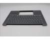 Lenovo 5CB1R71072 C-Cover with keyboard, French, Luna Grey, US