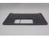 Lenovo 5CB1R71148 C-Cover with keyboard, English, Luna Grey, US