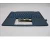 Lenovo 5CB1R71286 C-Cover with keyboard, Czech Slovakian, Tidal Teal, Non-FingerPrint, Puresight Logo, UK