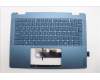 Lenovo 5CB1R71396 C-Cover with keyboard, English, Tidal Teal, Non-FingerPrint, Non-Puresight Logo, US