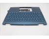 Lenovo 5CB1R71396 C-Cover with keyboard, English, Tidal Teal, Non-FingerPrint, Non-Puresight Logo, US