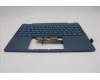 Lenovo 5CB1R71397 C-Cover with keyboard, Czech Slovakian, Tidal Teal, Non-FingerPrint, Non-Puresight Logo, UK