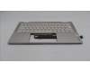 Lenovo 5CB1R83567 C-Cover with keyboard, French, Seashell, Non-FingerPrint, Non-Puresight Logo, US