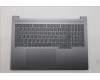 Lenovo 5CB1R91598 C-Cover with keyboard, Nordic, Luna Grey, DIS, UK