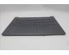 Lenovo 5CB1R91598 C-Cover with keyboard, Nordic, Luna Grey, DIS, UK