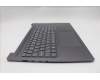 Lenovo 5CB1R91613 C-Cover with keyboard, Czech Slovakian, Luna Grey, UMA, UK