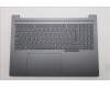 Lenovo 5CB1R97093 C-Cover with keyboard, Spanish, Luna Grey, UMA, UK