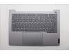 Lenovo 5CB1R99862 C-Cover with keyboard, UK English, Arctic Grey, Non-Backlight, H-series, UK