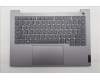 Lenovo 5CB1R99870 C-Cover with keyboard, Bulgarian, Arctic Grey, Backlight, H-series, UK