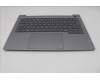 Lenovo 5CB1R99895 C-Cover with keyboard, UK English, Arctic Grey, Backlight, H-series, UK
