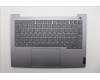 Lenovo 5CB1S00180 C-Cover with keyboard, US English Euro, Arctic Grey, Backlight, U-series, US