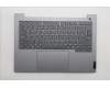 Lenovo 5CB1S00184 C-Abdeckung mit Tastatur, Griechisch, arktisgrau, Hintergrundbeleuchtung, U-Serie