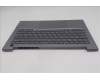 Lenovo 5CB1S00203 C-Abdeckung mit Tastatur, Ukraine, arktisgrau, Hintergrundbeleuchtung, U-Serie