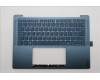 Lenovo 5CB1S00252 C-Cover with keyboard, Portuguese, Tidal Teal, Non-Puresight Logo, UK