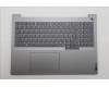 Lenovo 5CB1S00333 C-Cover with keyboard, Danish, Arctic Grey, Backlight, H-series, UK