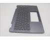Lenovo 5CB1S01170 C-Cover with keyboard, English, Luna Grey, Backlight, Non-FingerPrint, US