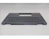 Lenovo 5CB1S01172 C-Cover with keyboard, Italian, Luna Grey, Backlight, Non-FingerPrint, UK